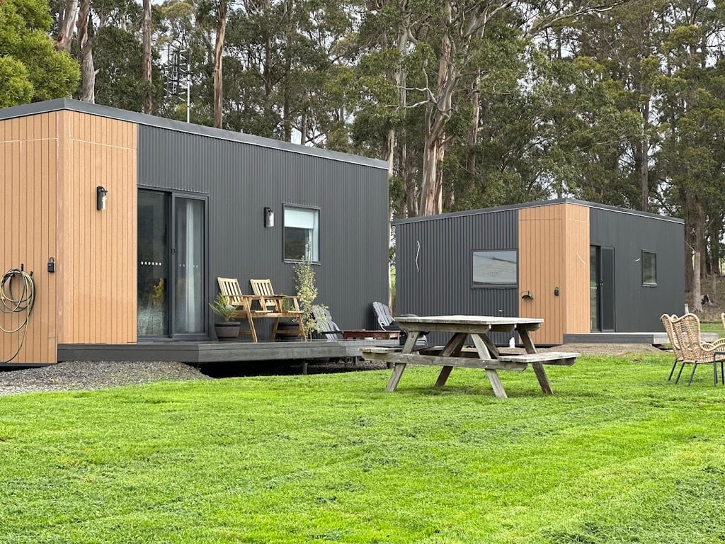 Badger's View Farmstay in Railton, TAS