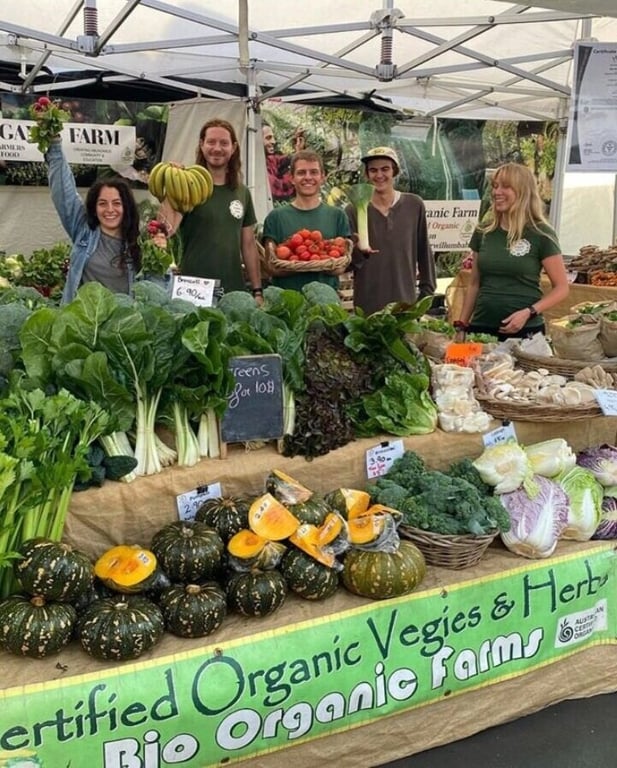 Bio Organic Farm in Byangum, NSW
