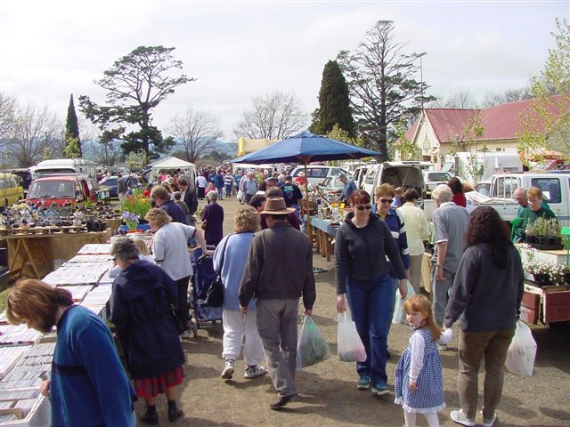 Evandale Market in Evandale, TAS