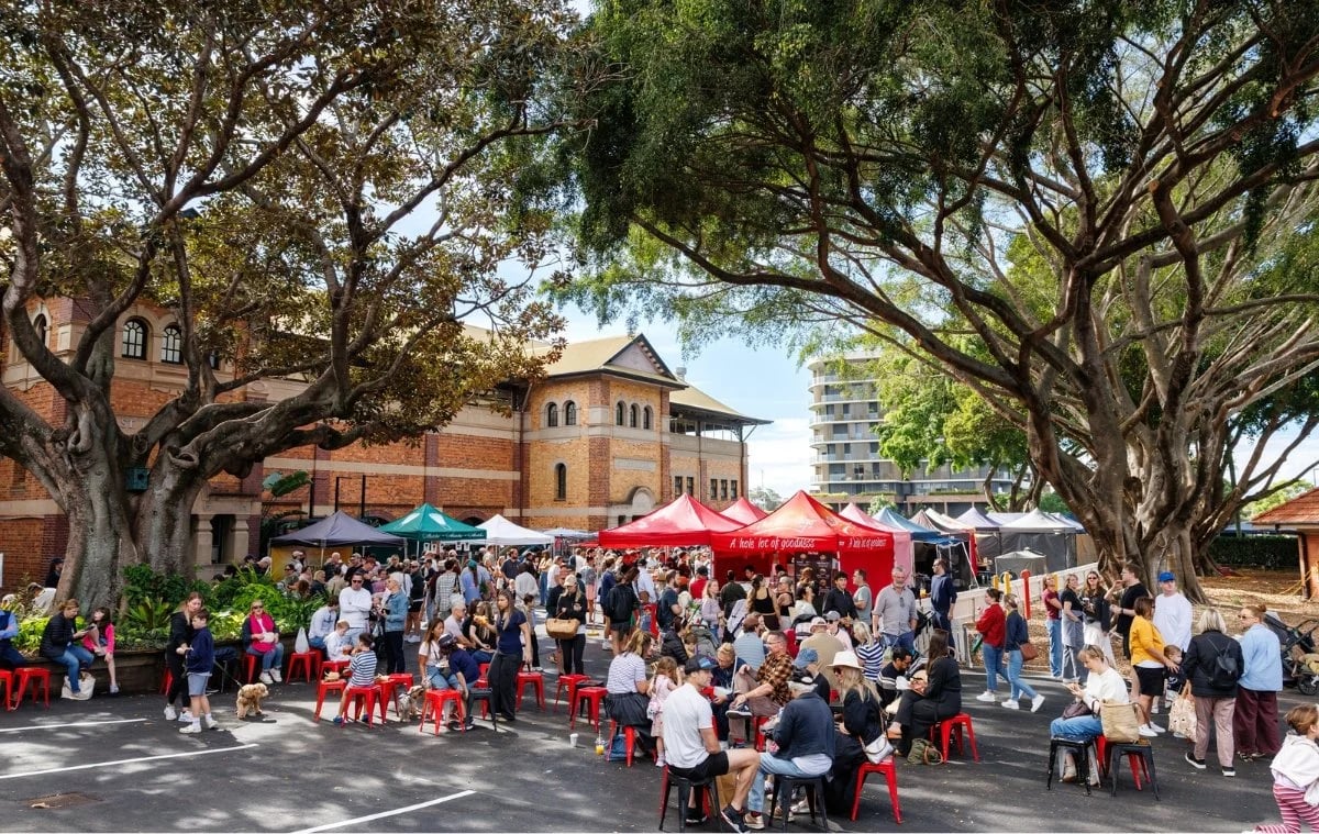 Jan Powers Farmers Markets Powerhouse in The Brisbane Powerhouse, QLD