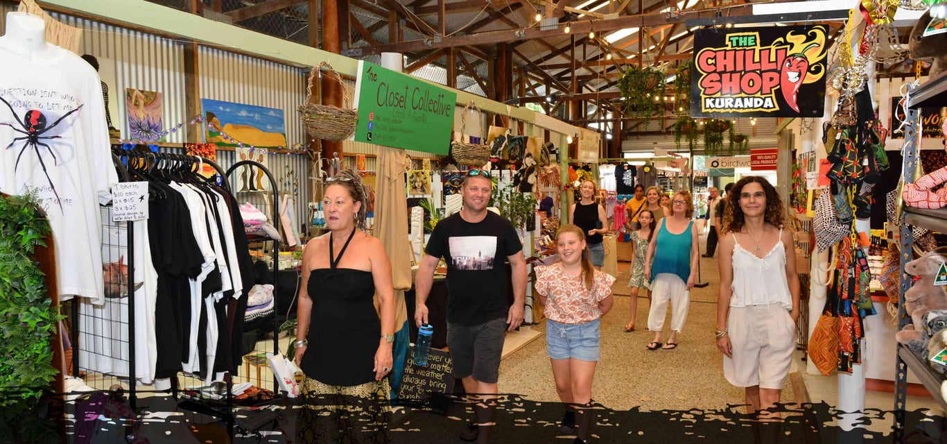 Kuranda Heritage Markets in Kuranda, QLD