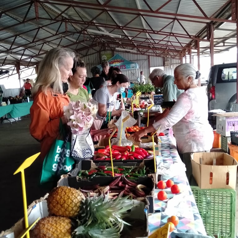 Lismore Farmers Market in North Lismore, NSW