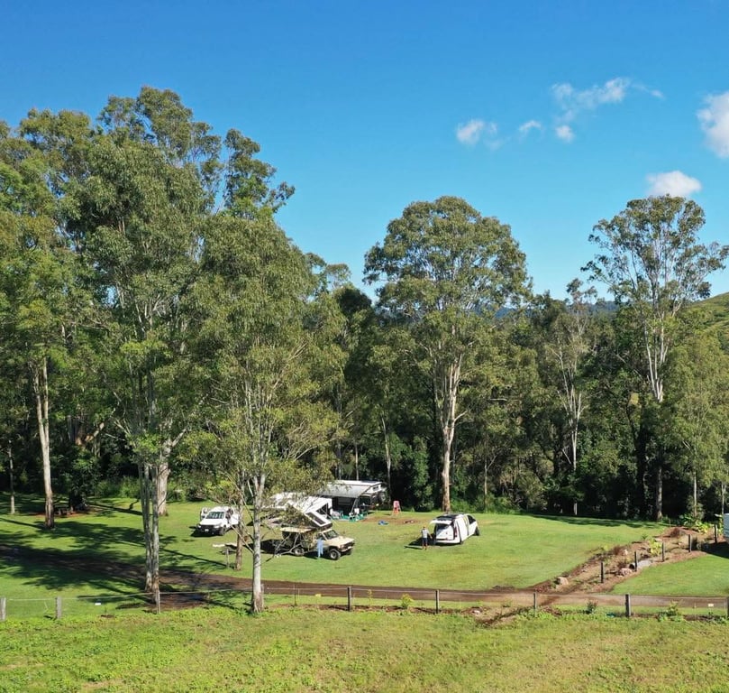 Little Creek Camp Grounds in Bollier, QLD