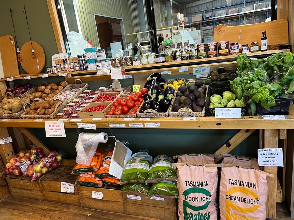 Squibb's Orchard Shop in Spreyton, TAS