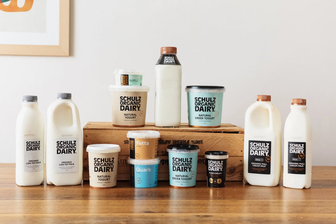 Schulz Organic Dairy in Timboon, VIC