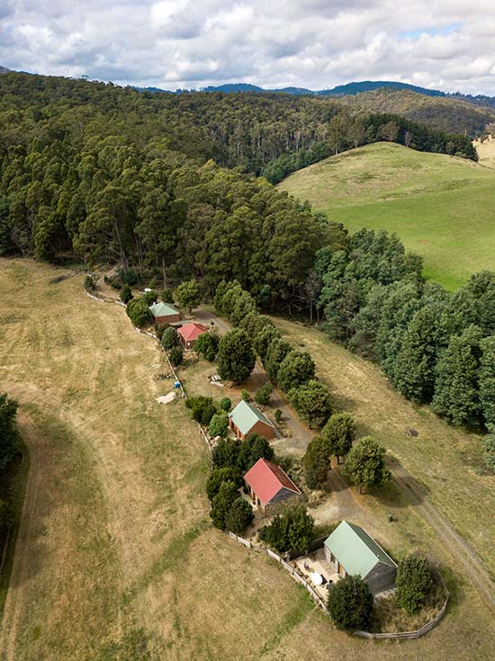 Tin Dragon Cottages - Eco Retreat in 3a Coxs Ln, TAS