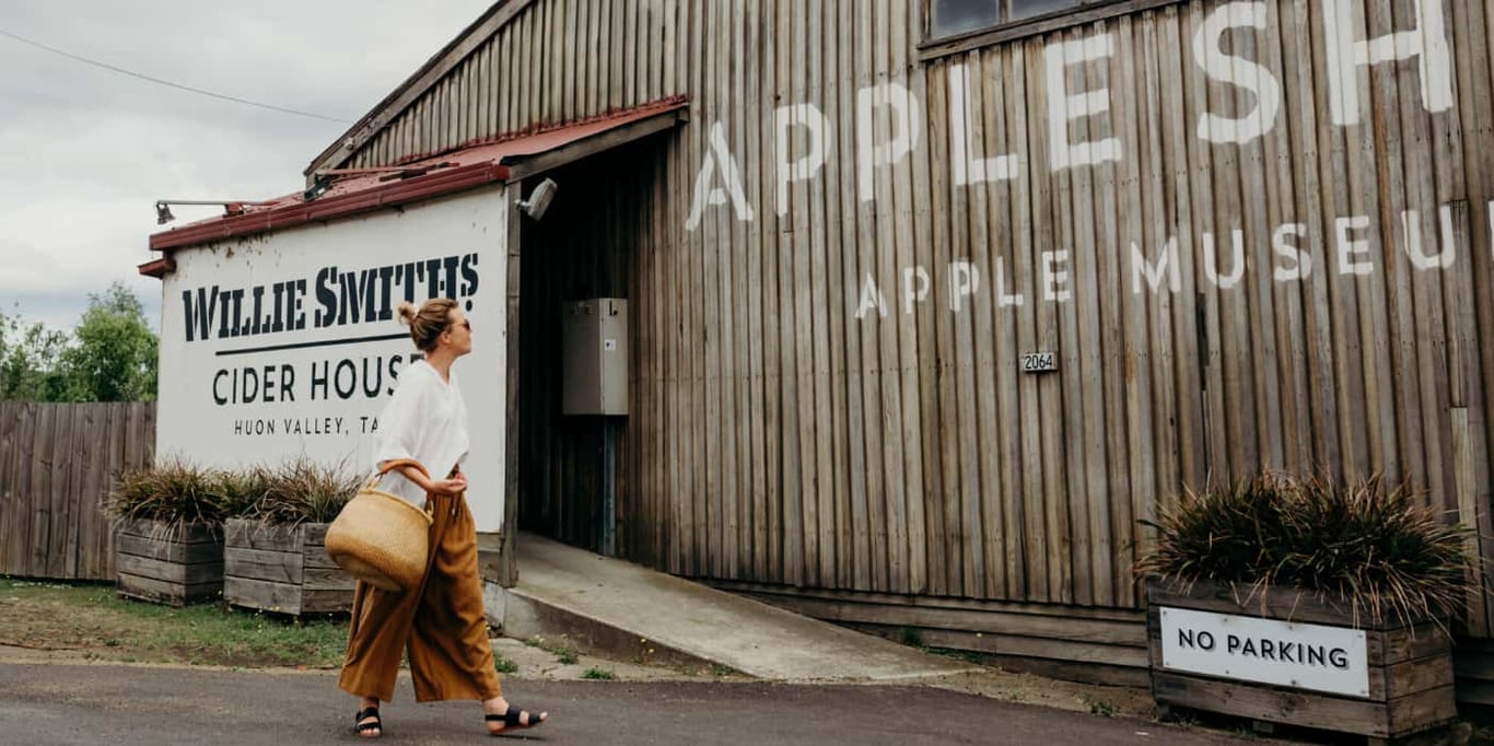 Willie Smith's Apple Shed in Grove, TAS