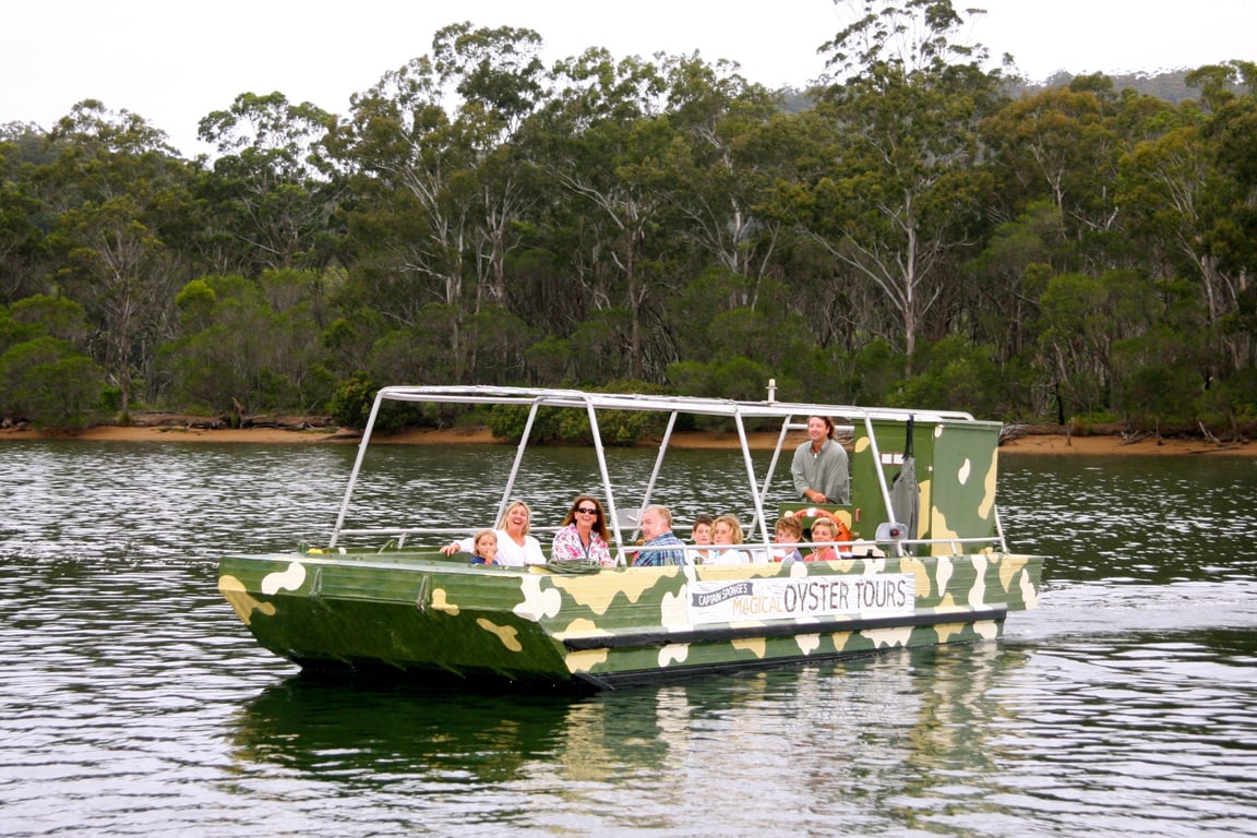 Captain Sponge's Magical Oyster Tours in South Coast NSW, NSW