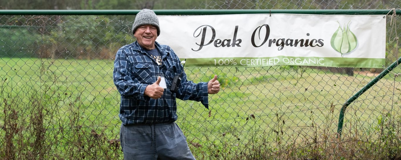Peak Organics in Scenic Rim, QLD